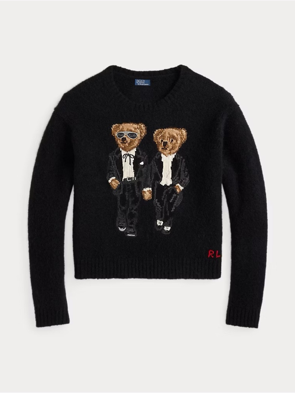 The Ralph & Ricky Tuxedo Bear Sweater - Picture 8 of 8